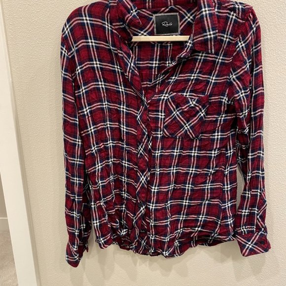 Rails Hunter Red Plaid Flannel - Size S - Picture 1 of 1